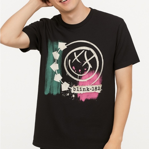 MAD Engine Black Blink-182 Tee - Picture 1 of 6